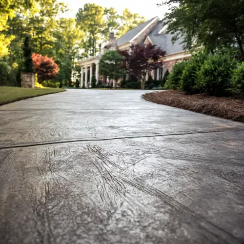 concrete driveway